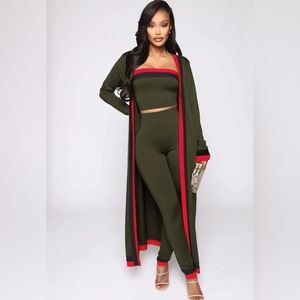 3 piece set fashion nova